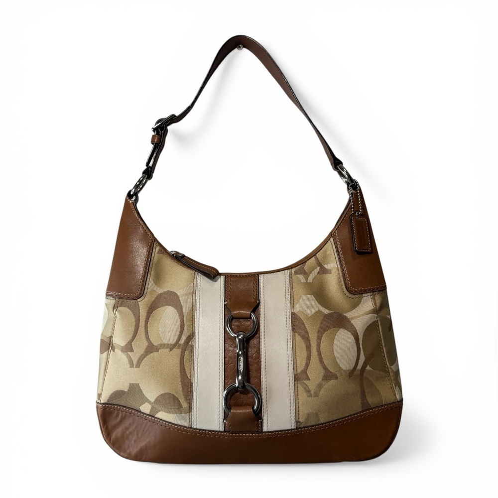 Vintage Coach Hamptons Signature Shoulder Hobo bag